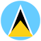 Drapeau de Сент-Люсія ()