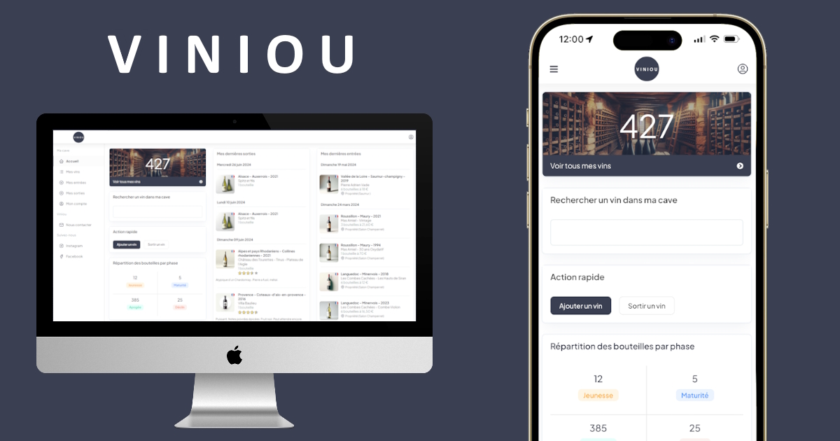 Viniou - Gestion de cave à vins
